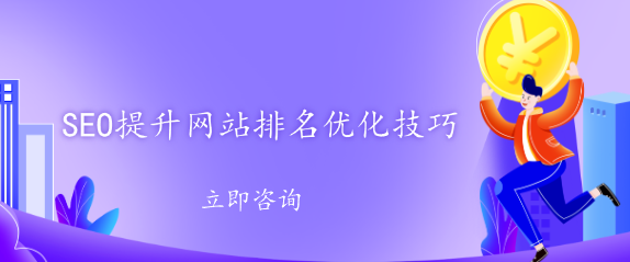 SEO提升網(wǎng)站排名優(yōu)化技巧