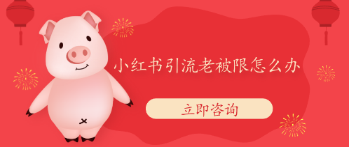 小紅書引流老被限怎么辦